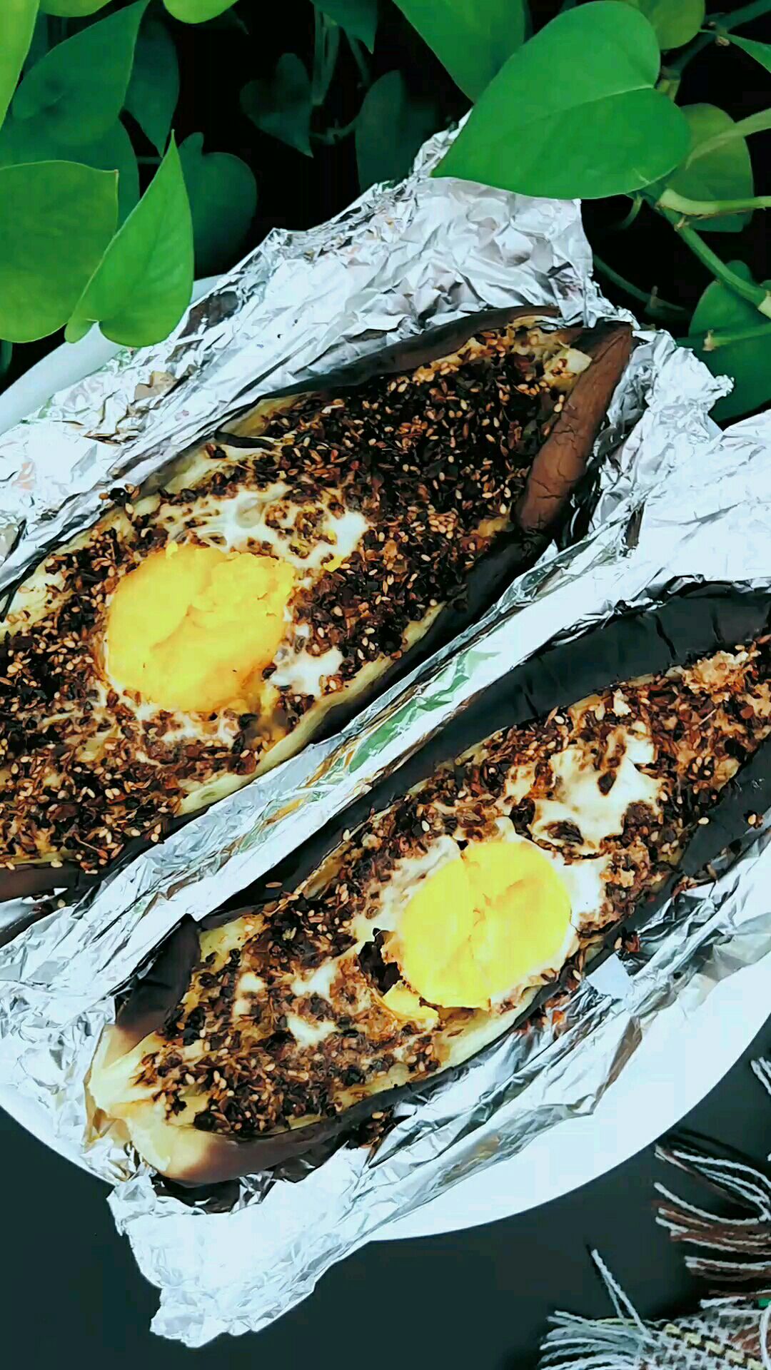 烤茄子的做法-香辣味烤菜譜