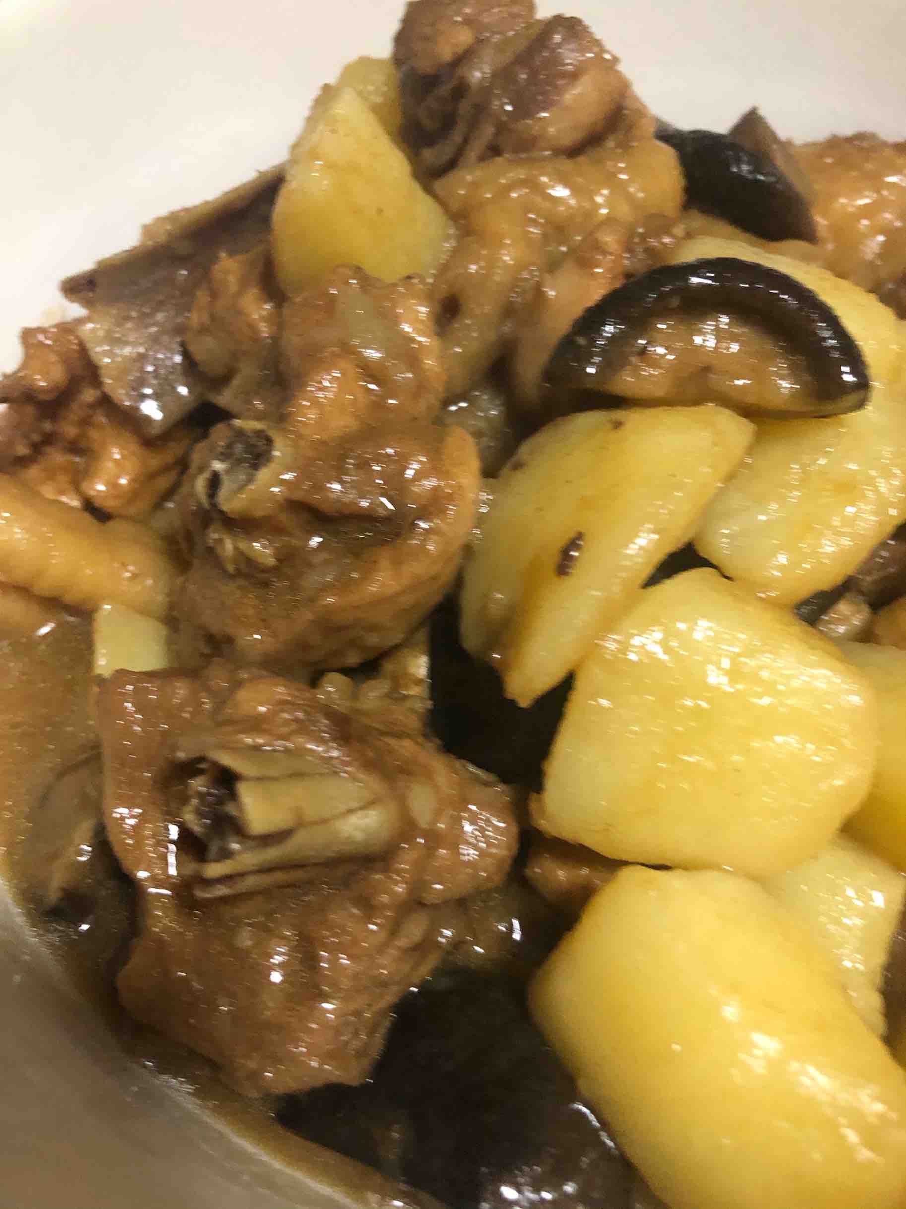 黃燜雞的做法-咸鮮味燒菜譜