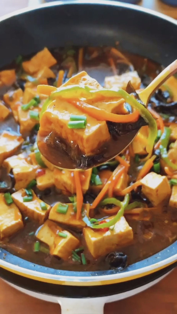 魚香豆腐的做法-魚香味炒菜譜