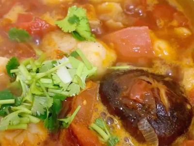 番茄酸湯龍利魚的做法-酸甜味煮菜譜