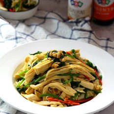 腐竹拌菠菜的做法-咸鮮味拌菜譜