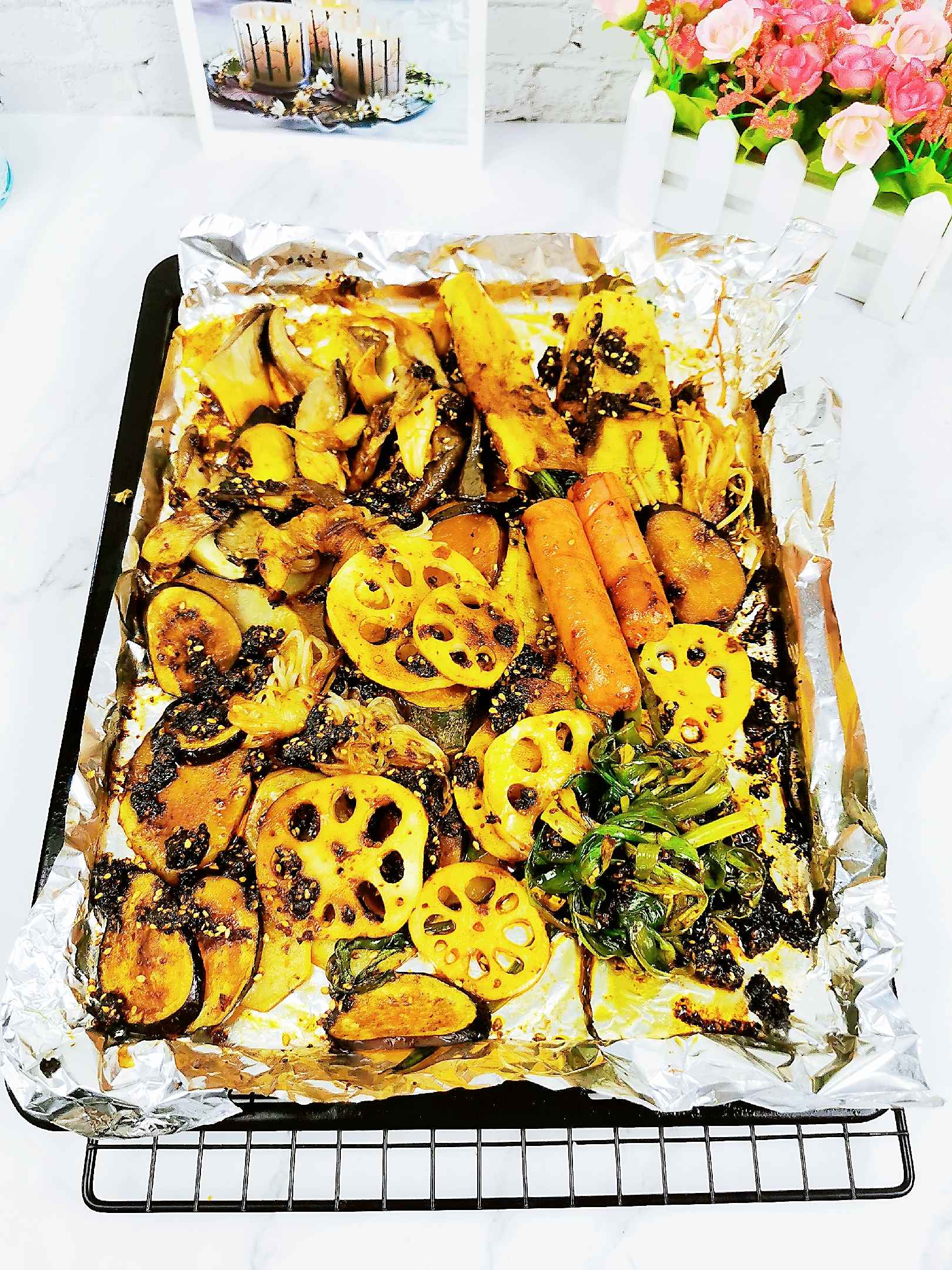 宵夜燒烤拼盤的做法-香辣味烤菜譜-易網健康養生網 宵夜燒烤拼盤的做法-香辣味烤菜譜