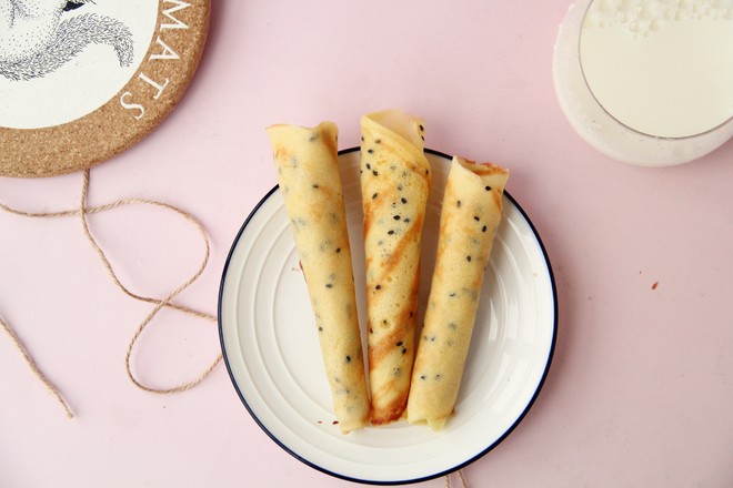 平底鍋煎蛋卷的做法-甜味烘焙菜譜