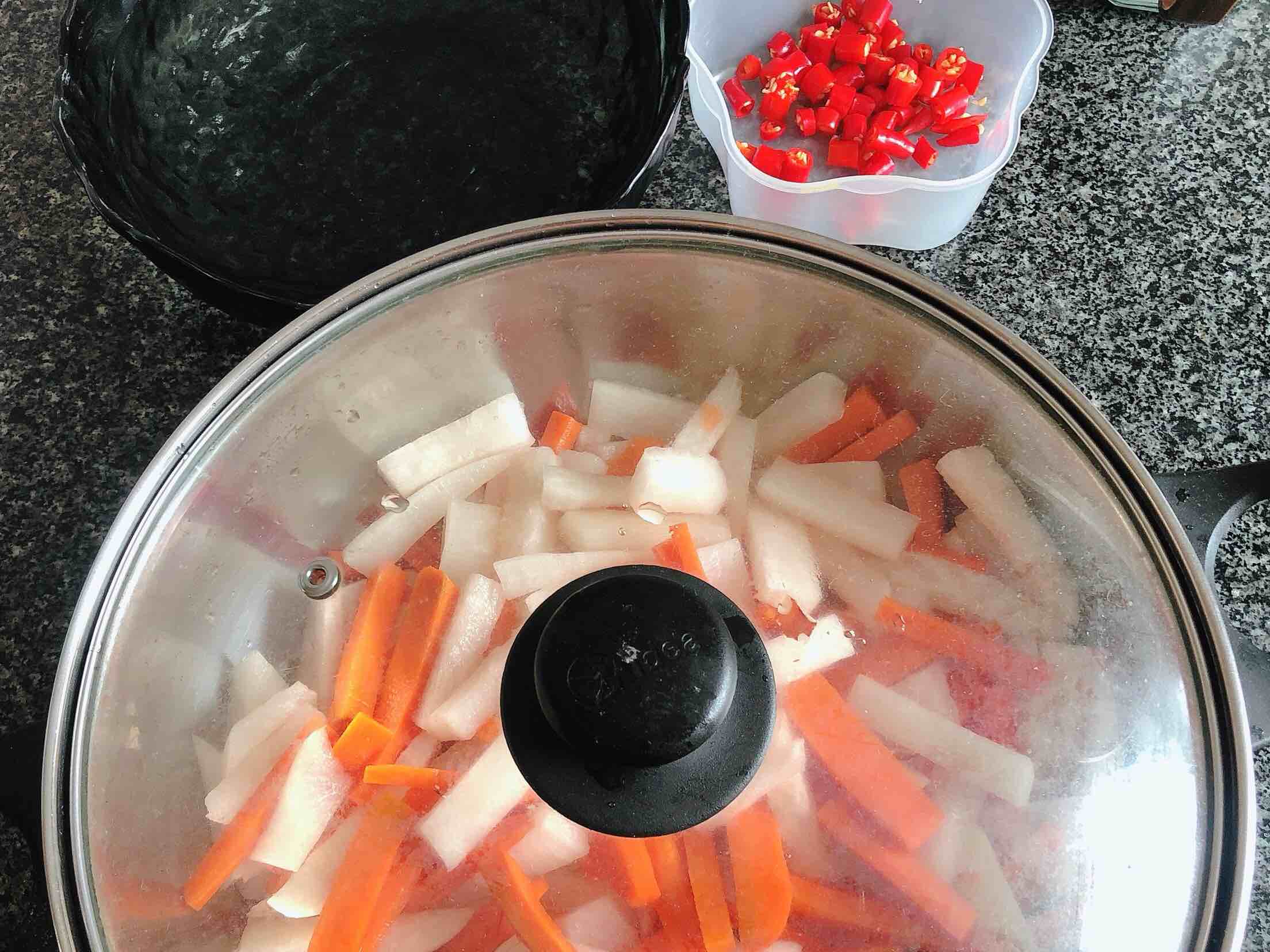 酸辣蘿卜泡菜的做法-酸辣味泡菜譜