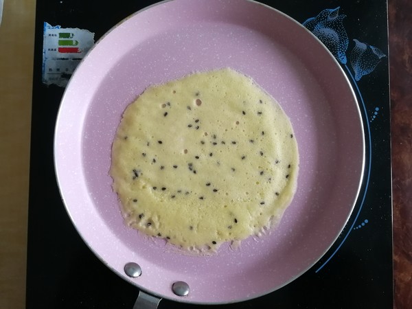 平底鍋煎蛋卷的做法-甜味烘焙菜譜