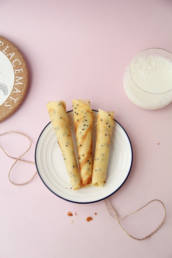 平底鍋煎蛋卷的做法-甜味烘焙菜譜