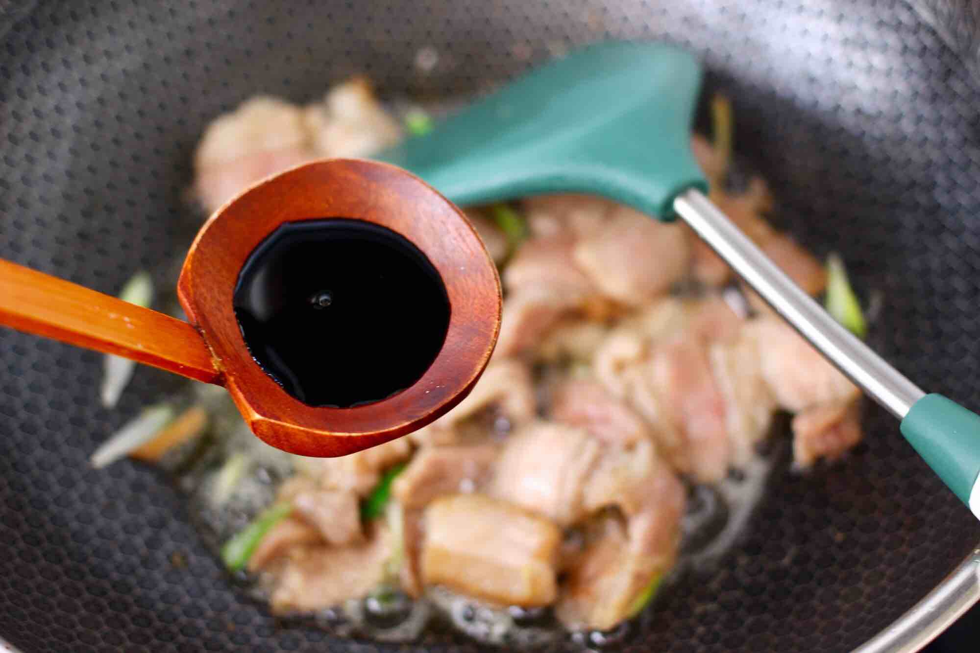 杏鮑菇扇貝花肉煲的做法-家常味燉菜譜