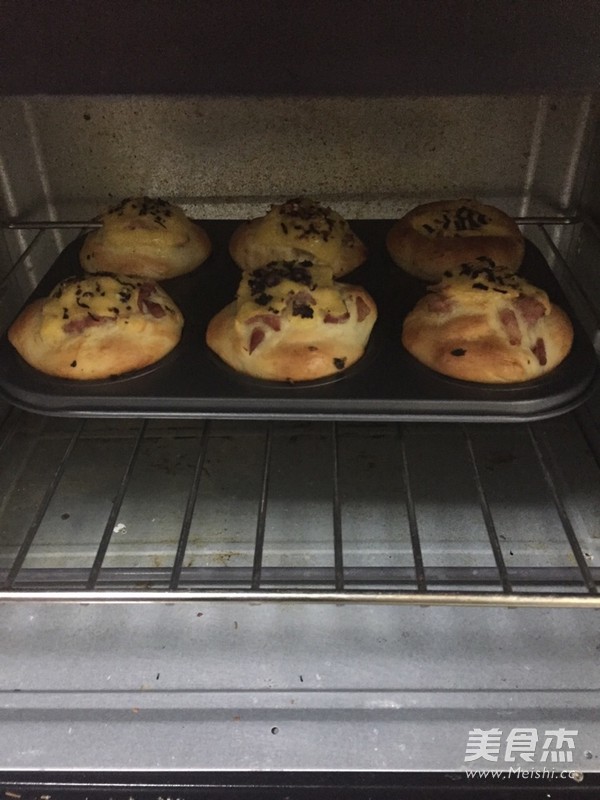 培根芝士面包的做法-其它口味烘焙菜譜