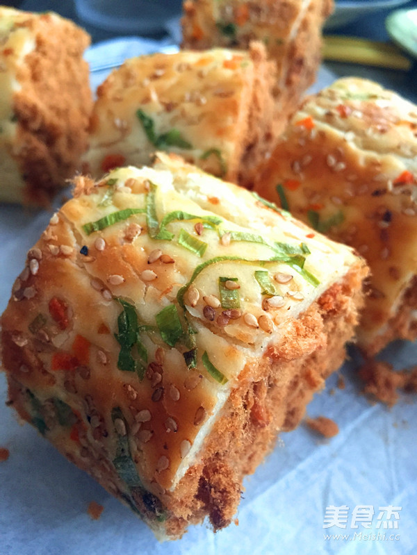 肉松面包卷的做法-咸鮮味烤菜譜