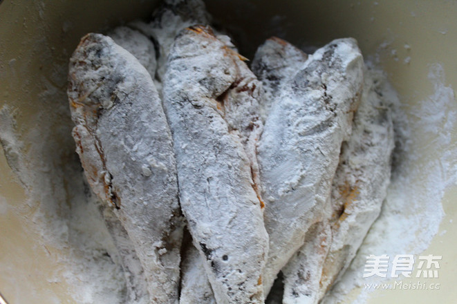 干炸黃花魚的做法-咸鮮味炸菜譜
