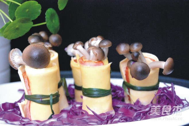 百葉培根菌菇卷的做法-咸鮮味蒸菜譜-易網健康養(yǎng)生網 百葉培根菌菇卷的做法-咸鮮味蒸菜譜