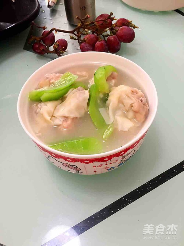 絲瓜湯煮云吞的做法-家常味煮菜譜-易網健康養生網 絲瓜湯煮云吞的做法-家常味煮菜譜