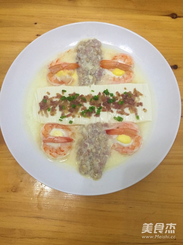 過橋豆腐的做法-咸鮮味蒸菜譜