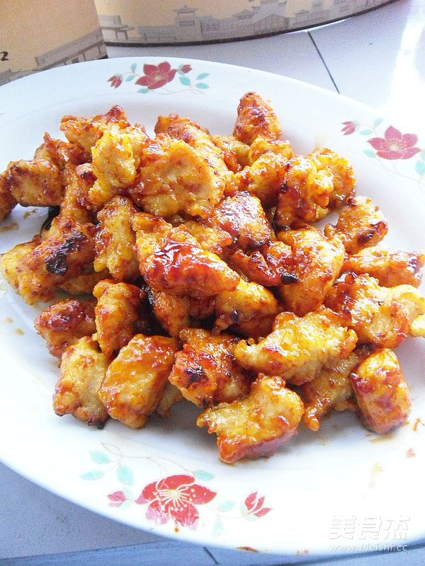 糖醋雞丁的做法-家常味炸菜譜-易網健康養生網 糖醋雞丁的做法-家常味炸菜譜