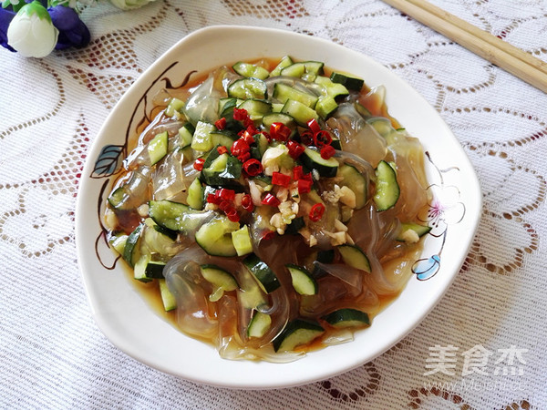 拉皮拌黃瓜的做法-香辣味拌菜譜-易網健康養生網 拉皮拌黃瓜的做法-香辣味拌菜譜