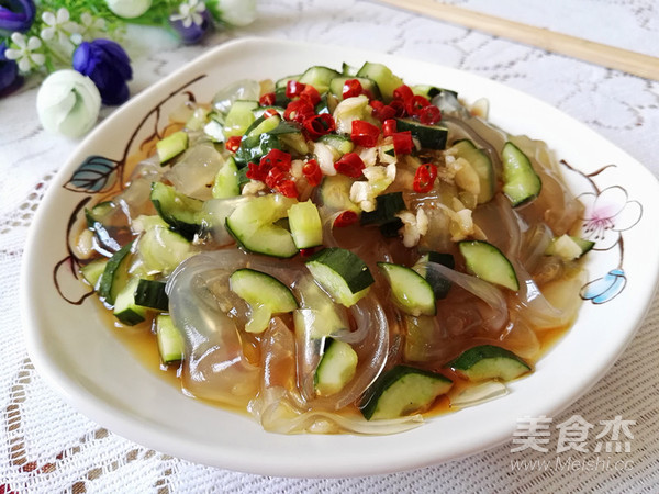 拉皮拌黃瓜的做法-香辣味拌菜譜-易網健康養生網 拉皮拌黃瓜的做法-香辣味拌菜譜