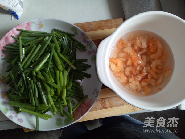 韭菜花炒蝦仁的做法-咸鮮味炒菜譜