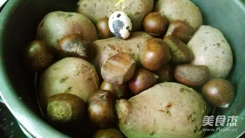 蒸紅薯、栗子的做法-其它口味蒸菜譜