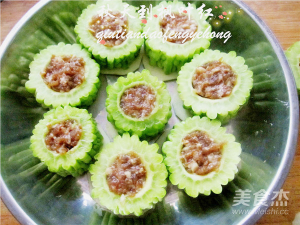 苦中作樂之苦瓜釀肉的做法-苦香味其它工藝菜譜-易網健康養生網 苦中作樂之苦瓜釀肉的做法-苦香味其它工藝菜譜