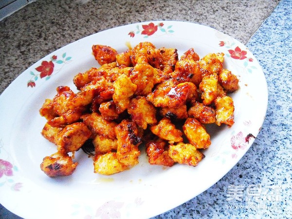 糖醋雞丁的做法-家常味炸菜譜-易網健康養生網 糖醋雞丁的做法-家常味炸菜譜