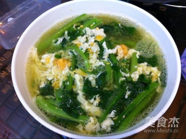 美味咸蛋肉沫芥菜湯的做法-家常味煮菜譜