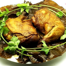 荷葉香酥雞腿的做法-其它口味燉菜譜