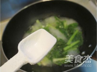美味咸蛋肉沫芥菜湯的做法-家常味煮菜譜