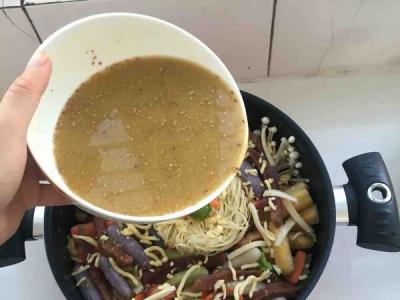 韓國年糕芝士火鍋的做法-咖喱味燉菜譜