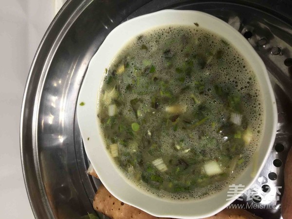 香椿蒸雞蛋的做法-咸鮮味蒸菜譜