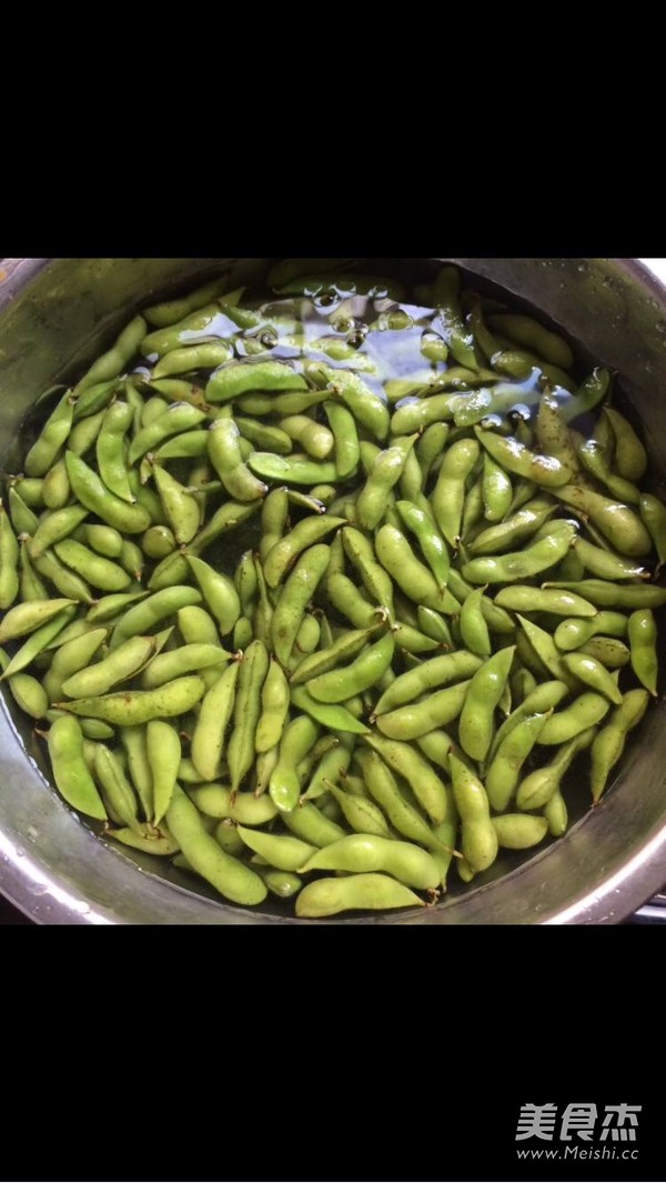 水煮毛豆的做法-咸鮮味煮菜譜
