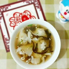 鮮肉云吞的做法-咸鮮味煮菜譜