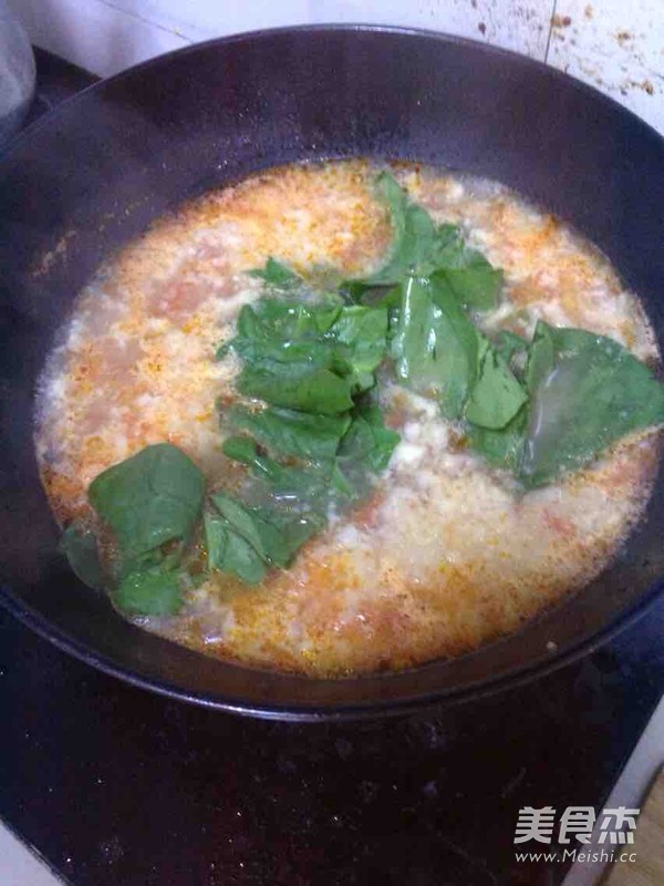 西紅柿疙瘩湯的做法-咸鮮味其它工藝菜譜