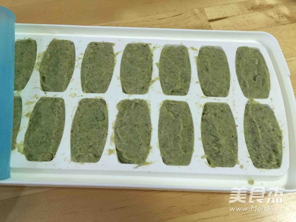 寶寶輔食-雞肉菌菜泥的做法-家常味灼菜譜