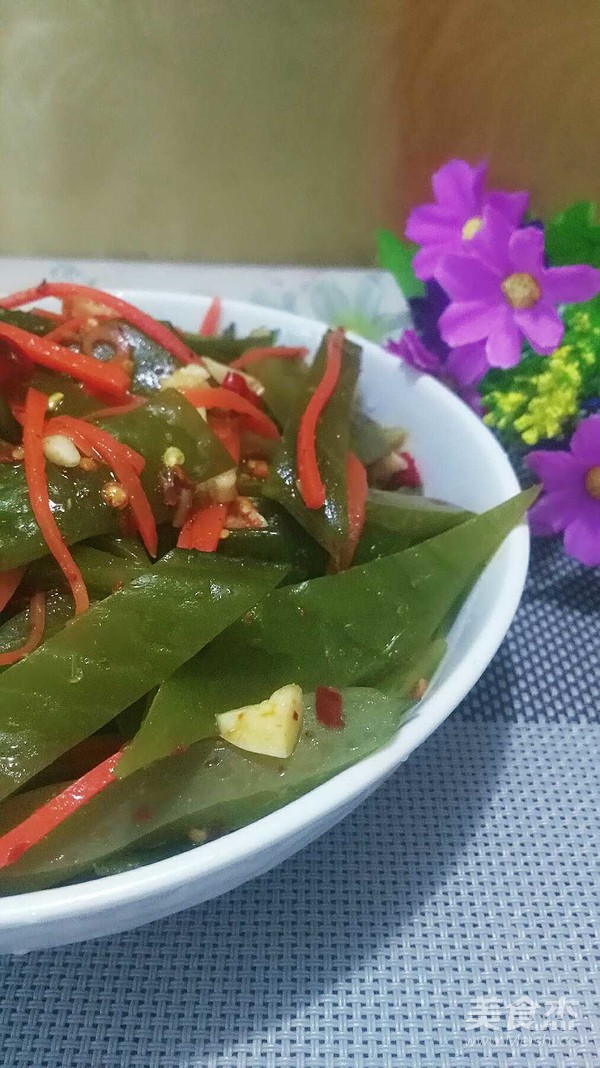 涼拌裙帶菜的做法-酸辣味拌菜譜-易網健康養生網 涼拌裙帶菜的做法-酸辣味拌菜譜
