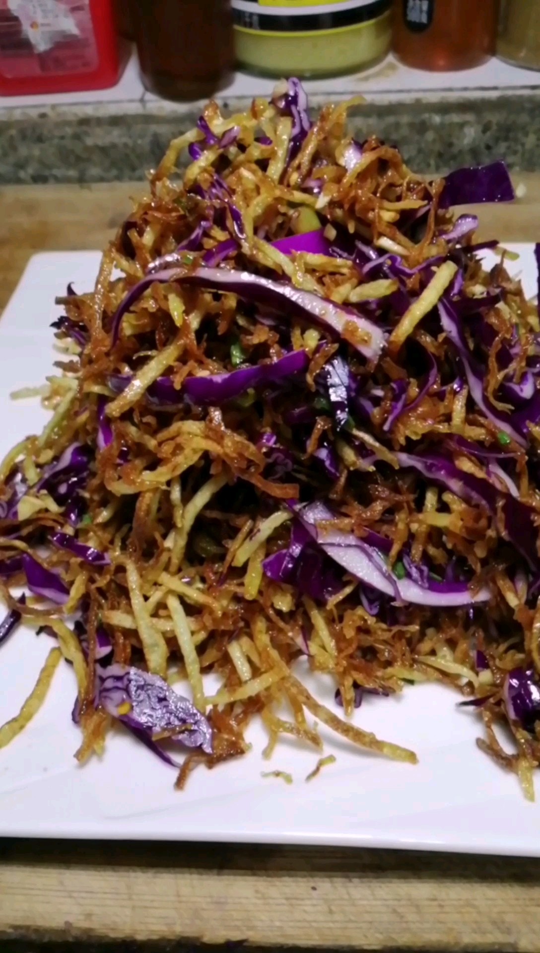 涼拌金絲的做法-酸甜味拌菜譜