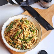 韭菜千張炒肉絲的做法-家常味炒菜譜