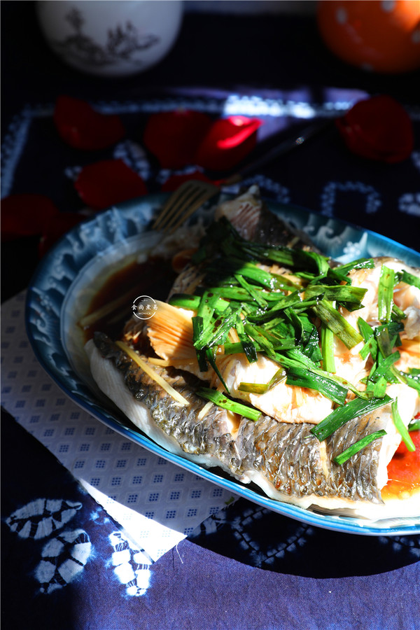 清蒸皖魚段的做法-家常味蒸菜譜