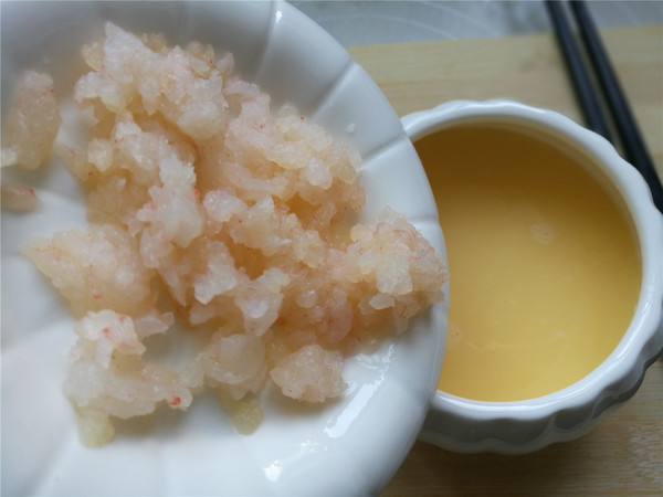 南極磷蝦蒸蛋的做法-咸鮮味蒸菜譜