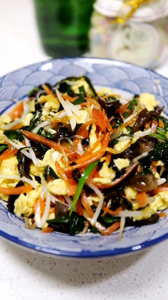 家常炒合菜的做法-咸鮮味炒菜譜