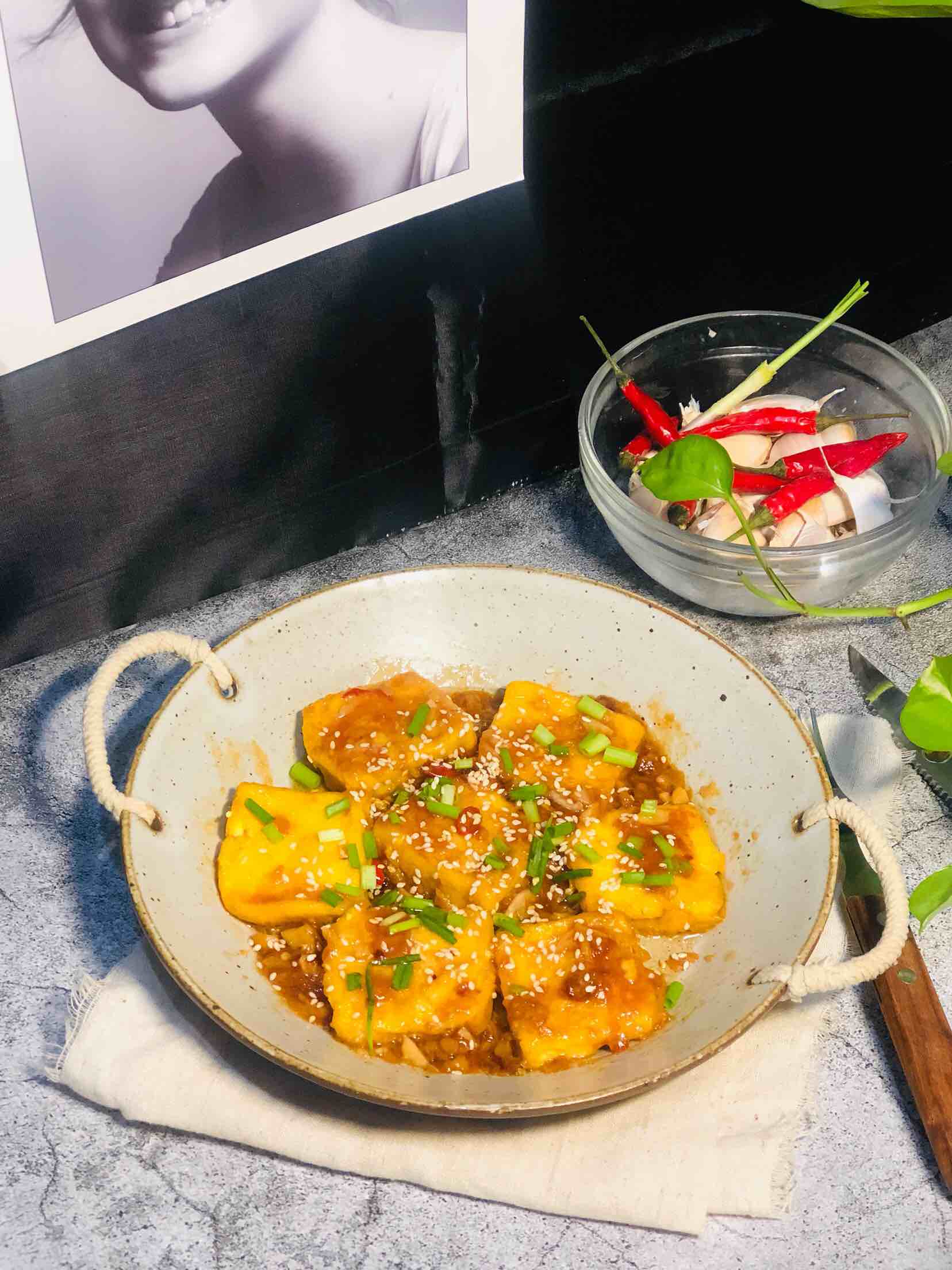 酸甜的脆皮豆腐的做法-酸甜味燒菜譜