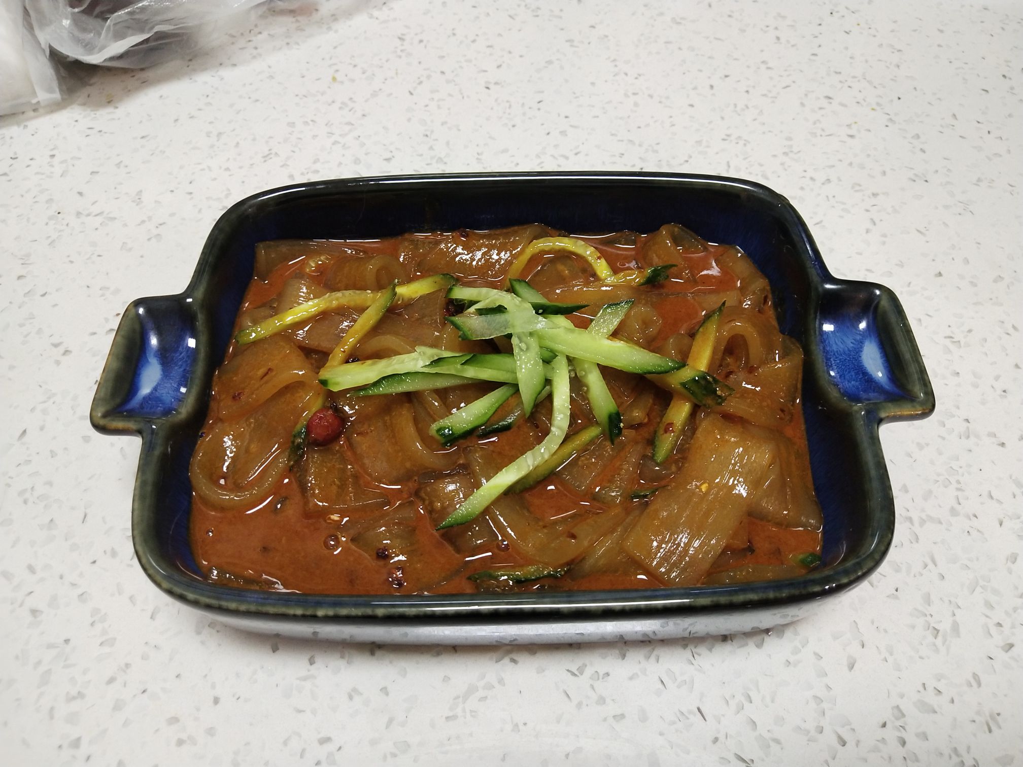 酸香筋道火鍋粉的做法-酸辣味拌菜譜