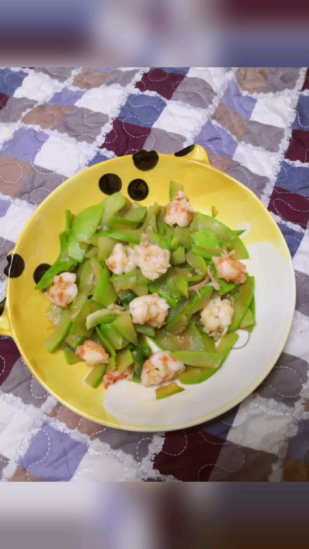 角瓜蝦仁的做法-家常味炒菜譜