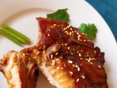 蜜汁雞腿排的做法-家常味烤菜譜