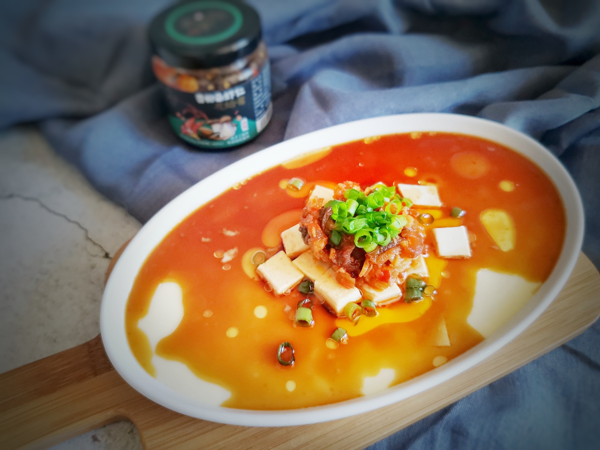 嫩豆腐與雞蛋的完美碰撞的做法-咸鮮味蒸菜譜-易網健康養生網 嫩豆腐與雞蛋的完美碰撞的做法-咸鮮味蒸菜譜