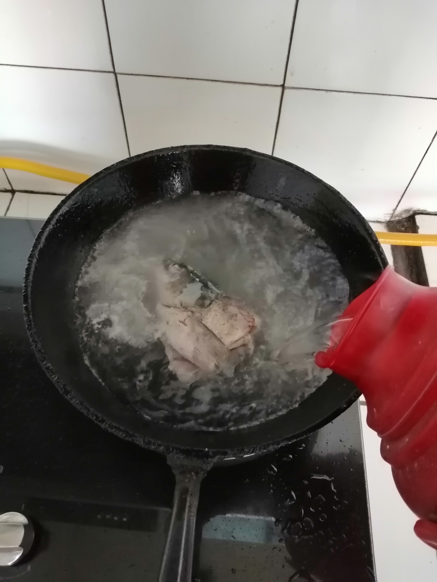 清燉魚頭湯的做法-咸鮮味燉菜譜