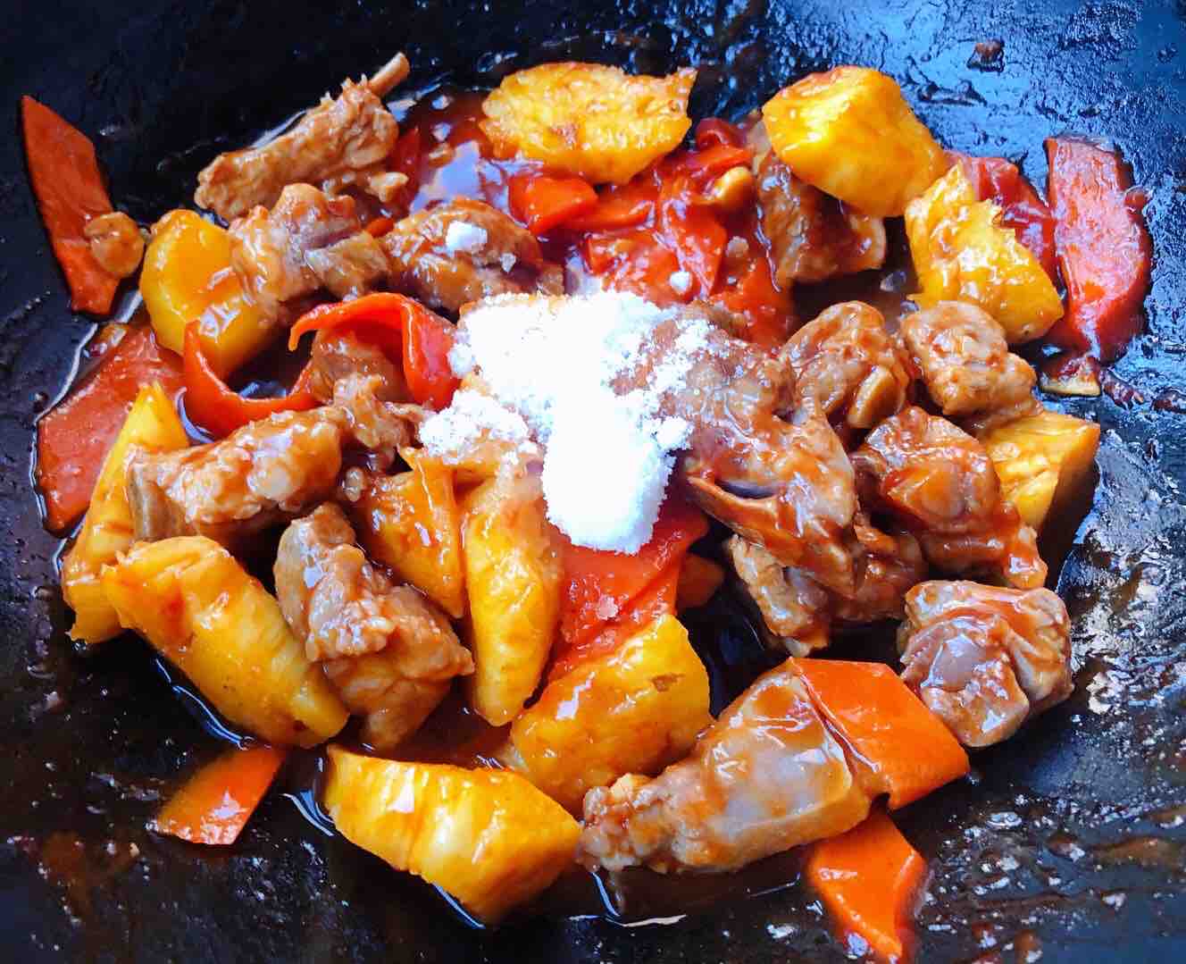 糖醋菠蘿排骨的做法-酸甜味炒菜譜-易網健康養生網 糖醋菠蘿排骨的做法-酸甜味炒菜譜