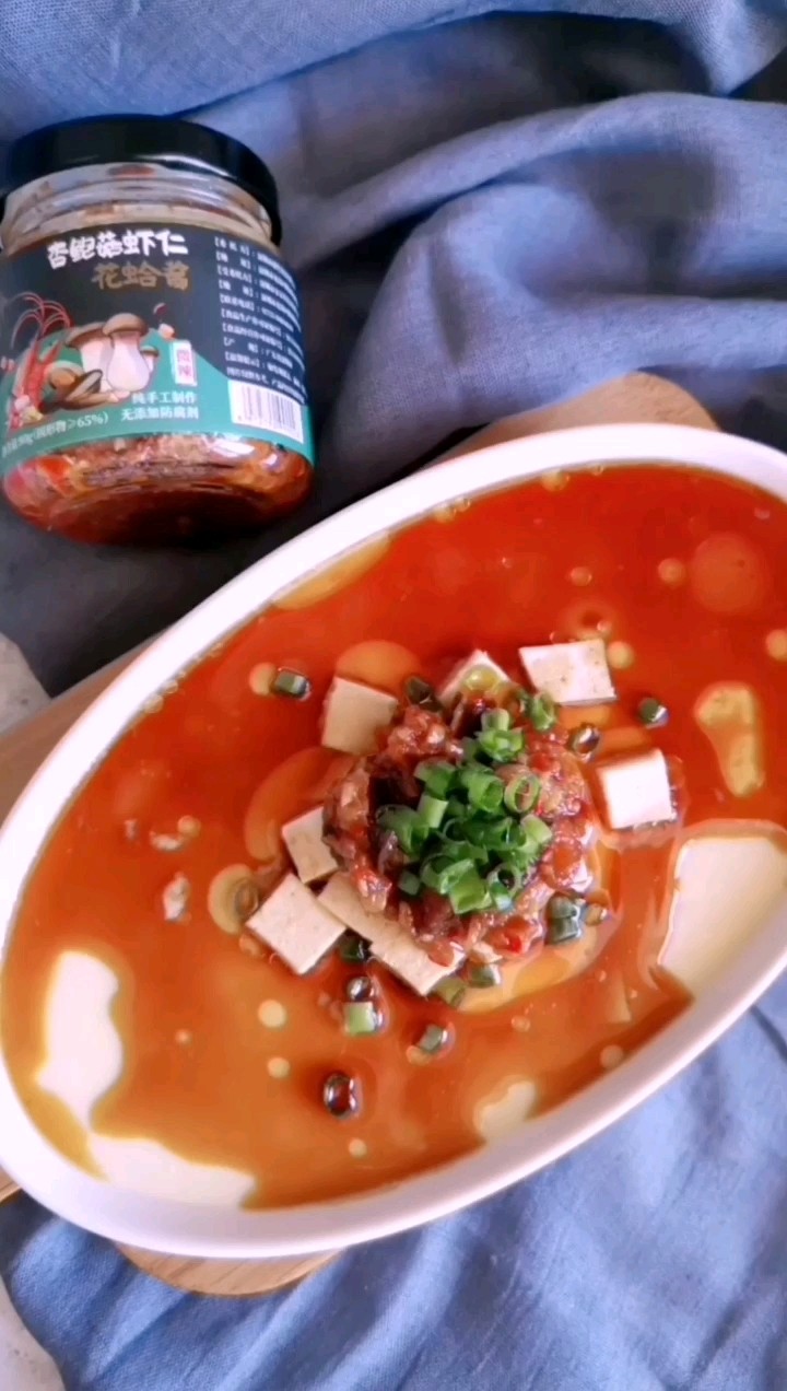 嫩豆腐與雞蛋的完美碰撞~豆腐蛋羹的做法-咸鮮味煮菜譜