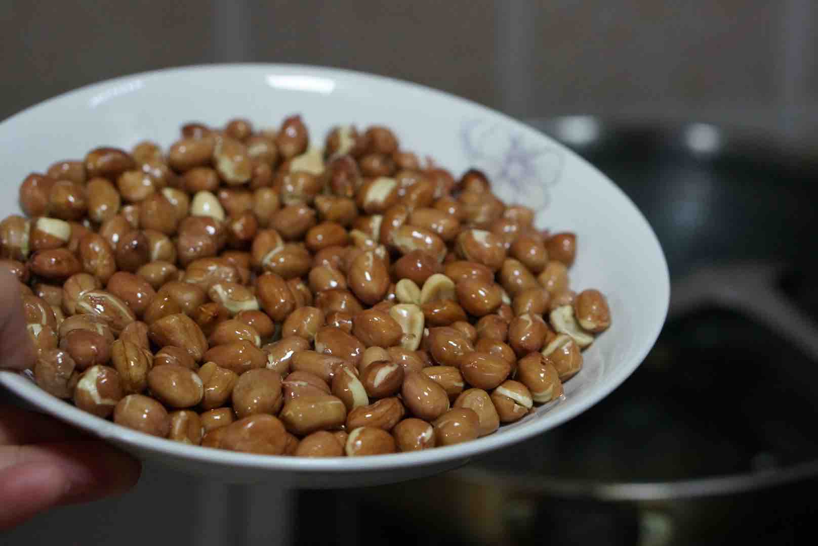 花生米拌黃瓜的做法-酸辣味炸菜譜