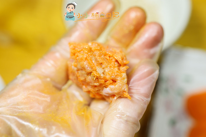 10個月以上輔食胡蘿卜藜麥肉丸的做法-家常味蒸菜譜