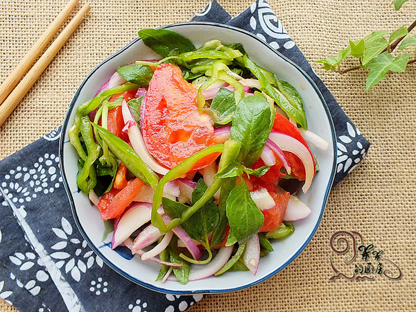 新疆老虎菜的做法-咸鮮味拌菜譜